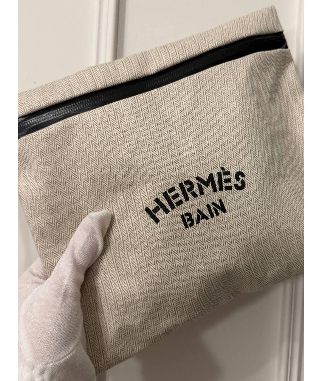 HERMES Черный хлопковый купальник, фото 4