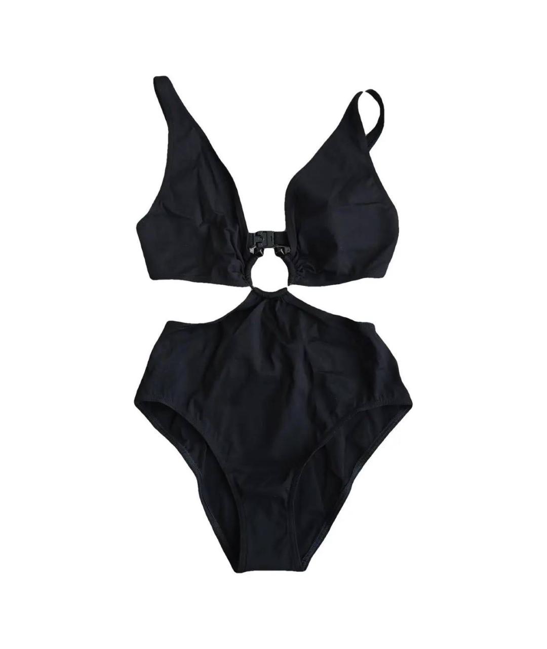 HERMES Черный хлопковый купальник, фото 3