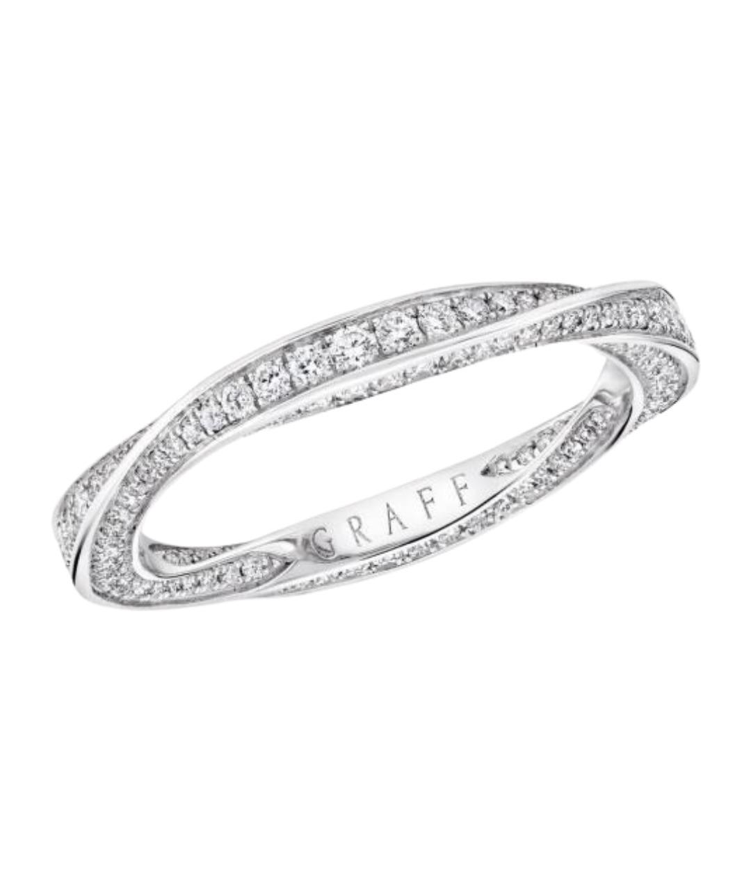 GRAFF Серебряное кольцо из белого золота, фото 1
