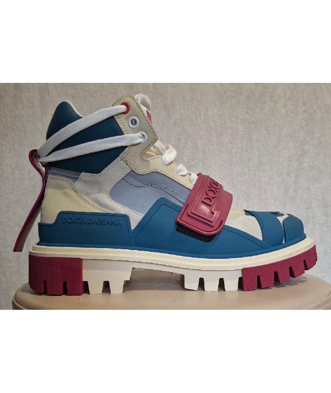 DOLCE&GABBANA Мульти кроссовки, фото 9