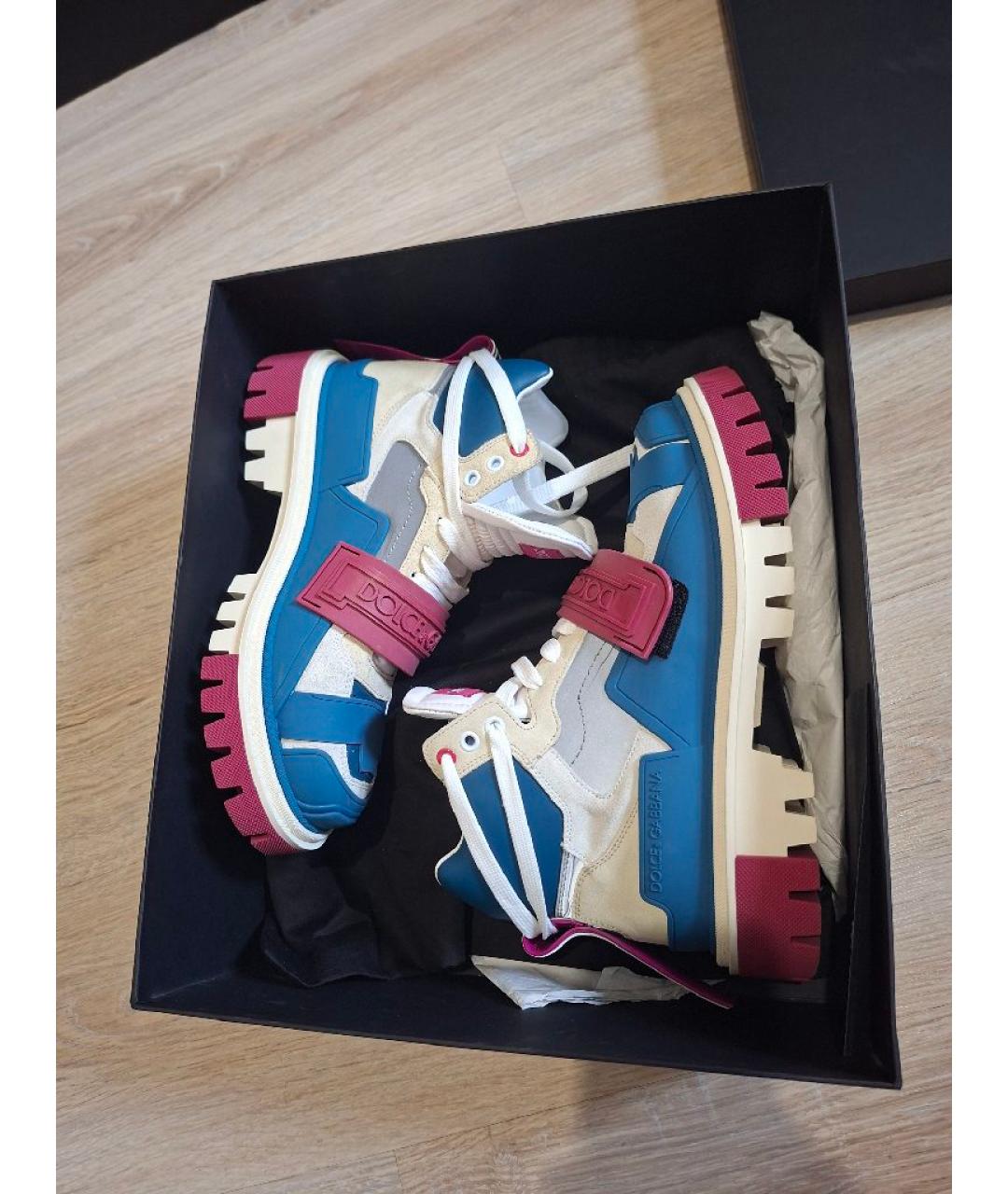 DOLCE&GABBANA Мульти кроссовки, фото 7