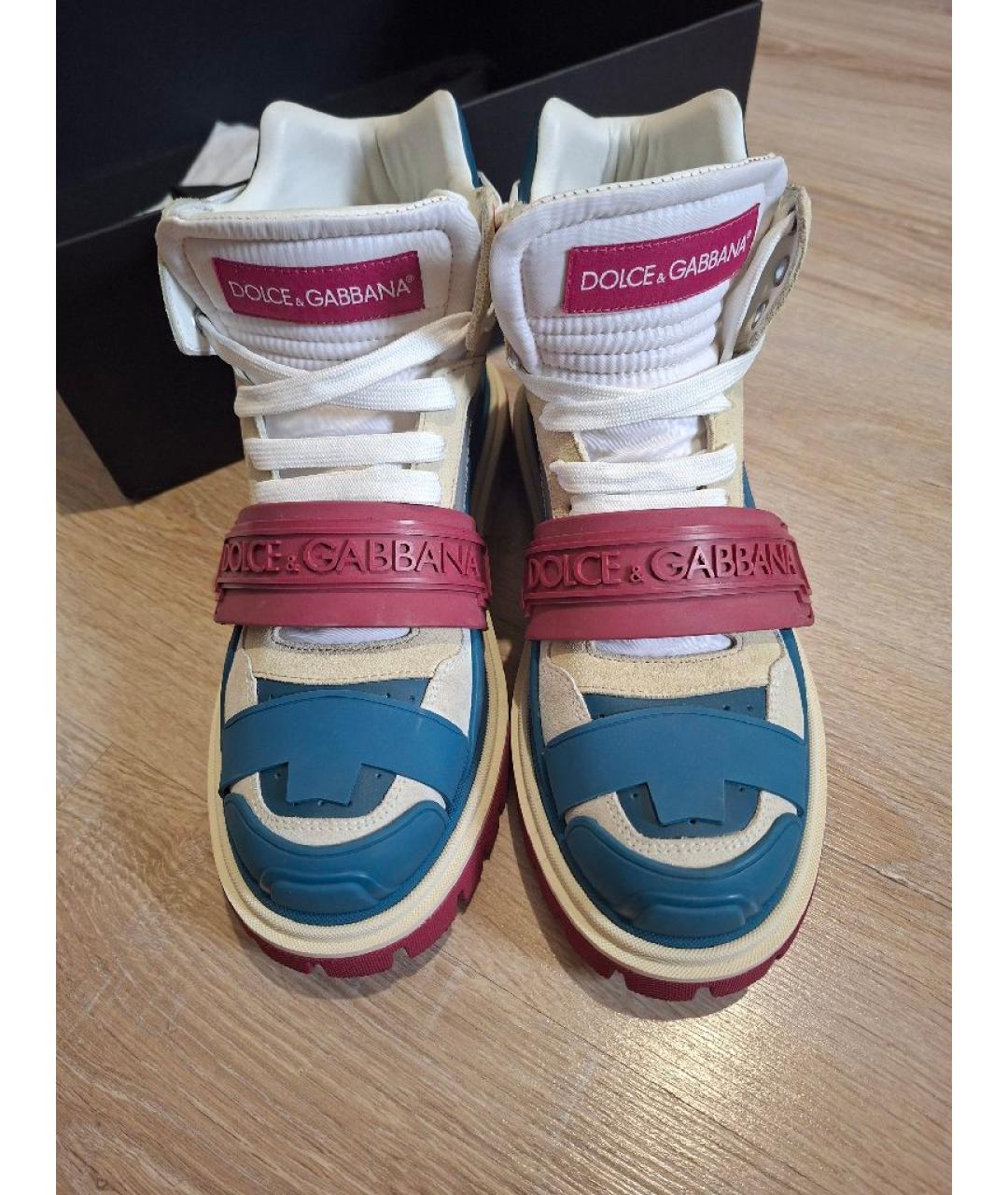 DOLCE&GABBANA Мульти кроссовки, фото 3