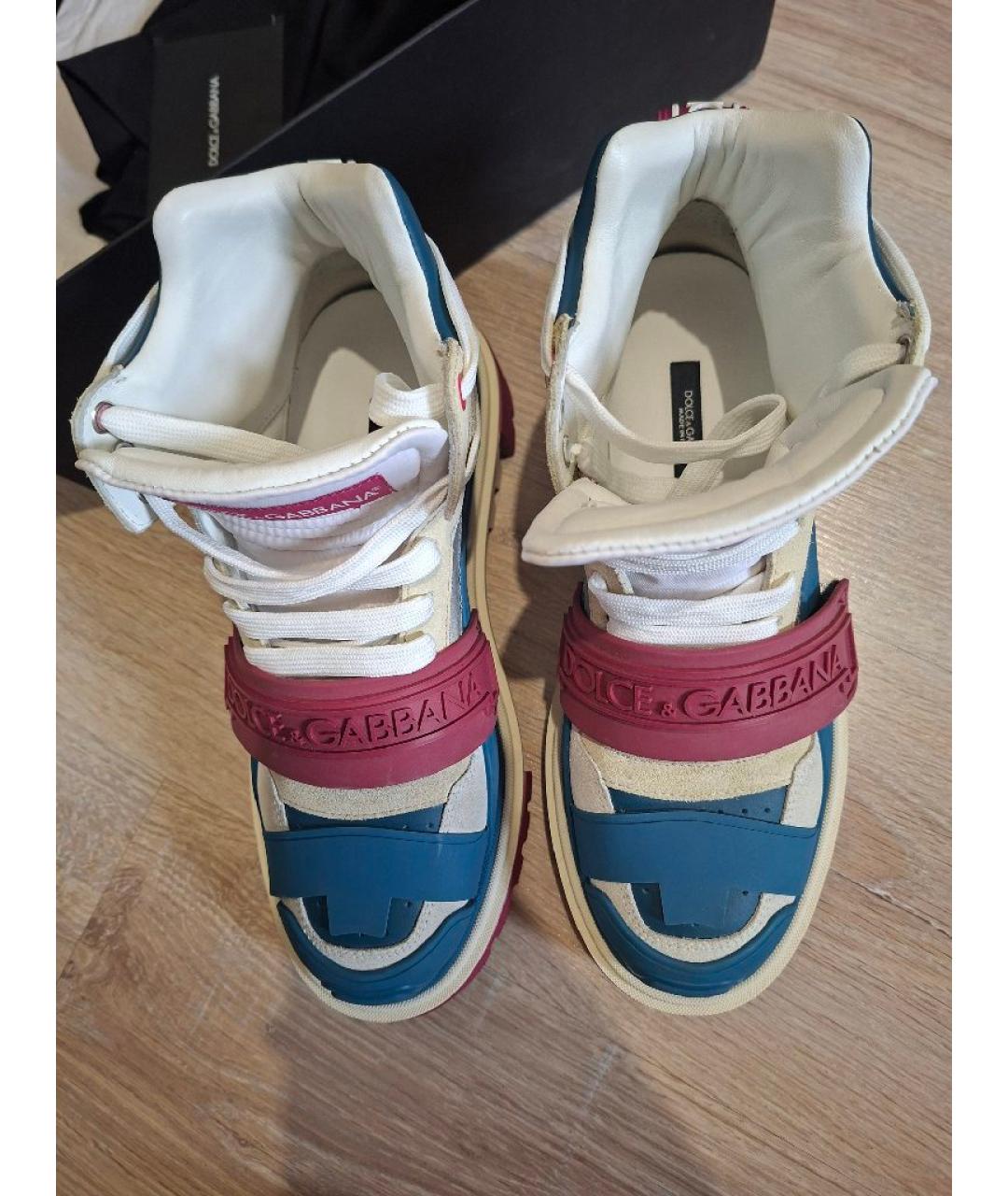 DOLCE&GABBANA Мульти кроссовки, фото 5