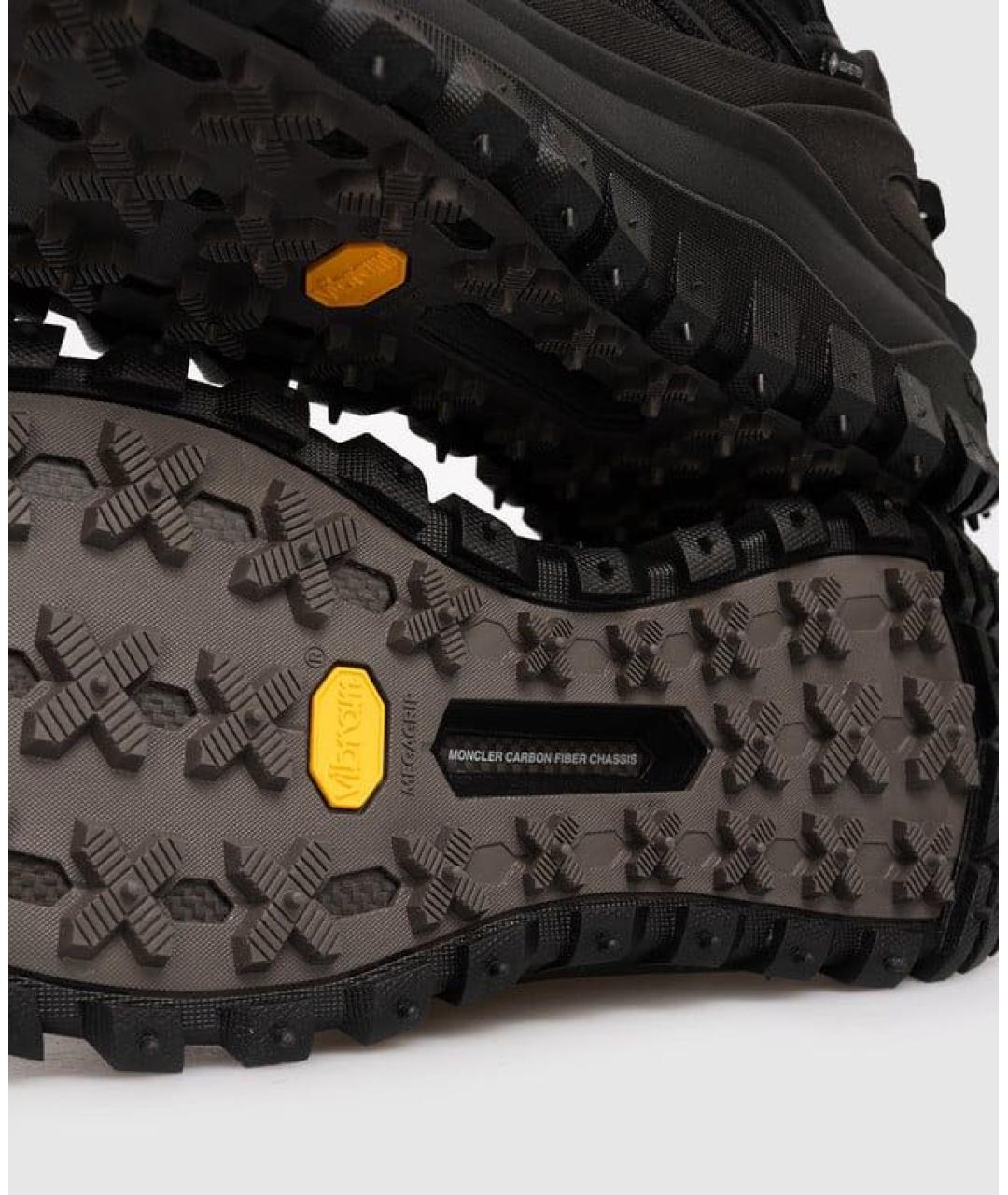 MONCLER Черные кроссовки, фото 5