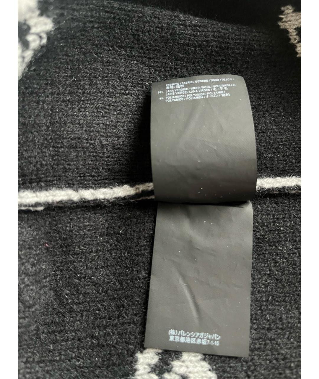 BALENCIAGA Серый шерстяной джемпер / свитер, фото 4