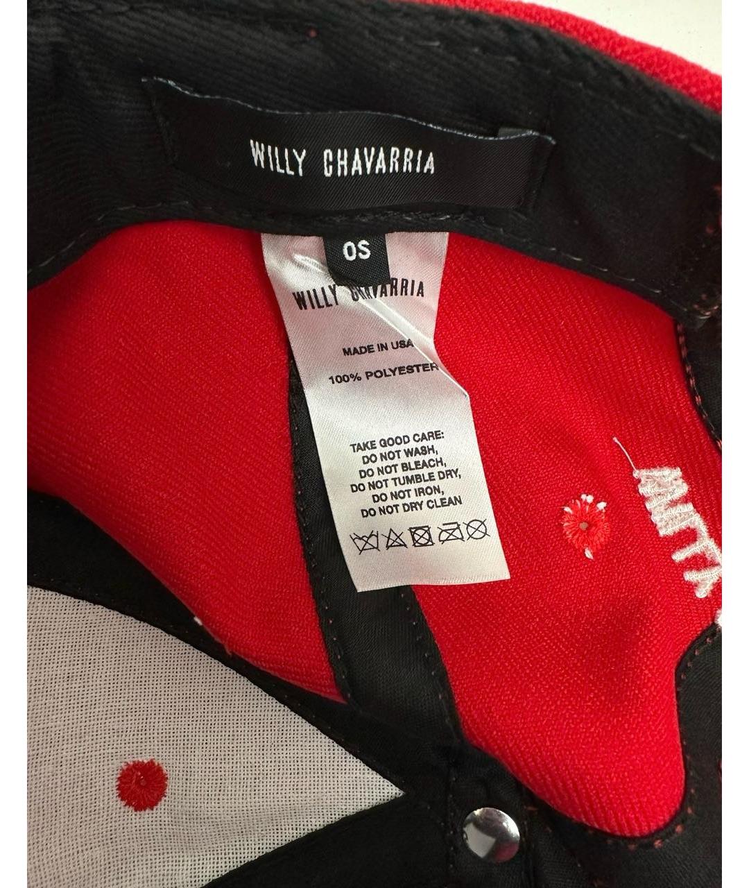 WILLY CHAVARRIA Красная кепка/бейсболка, фото 4
