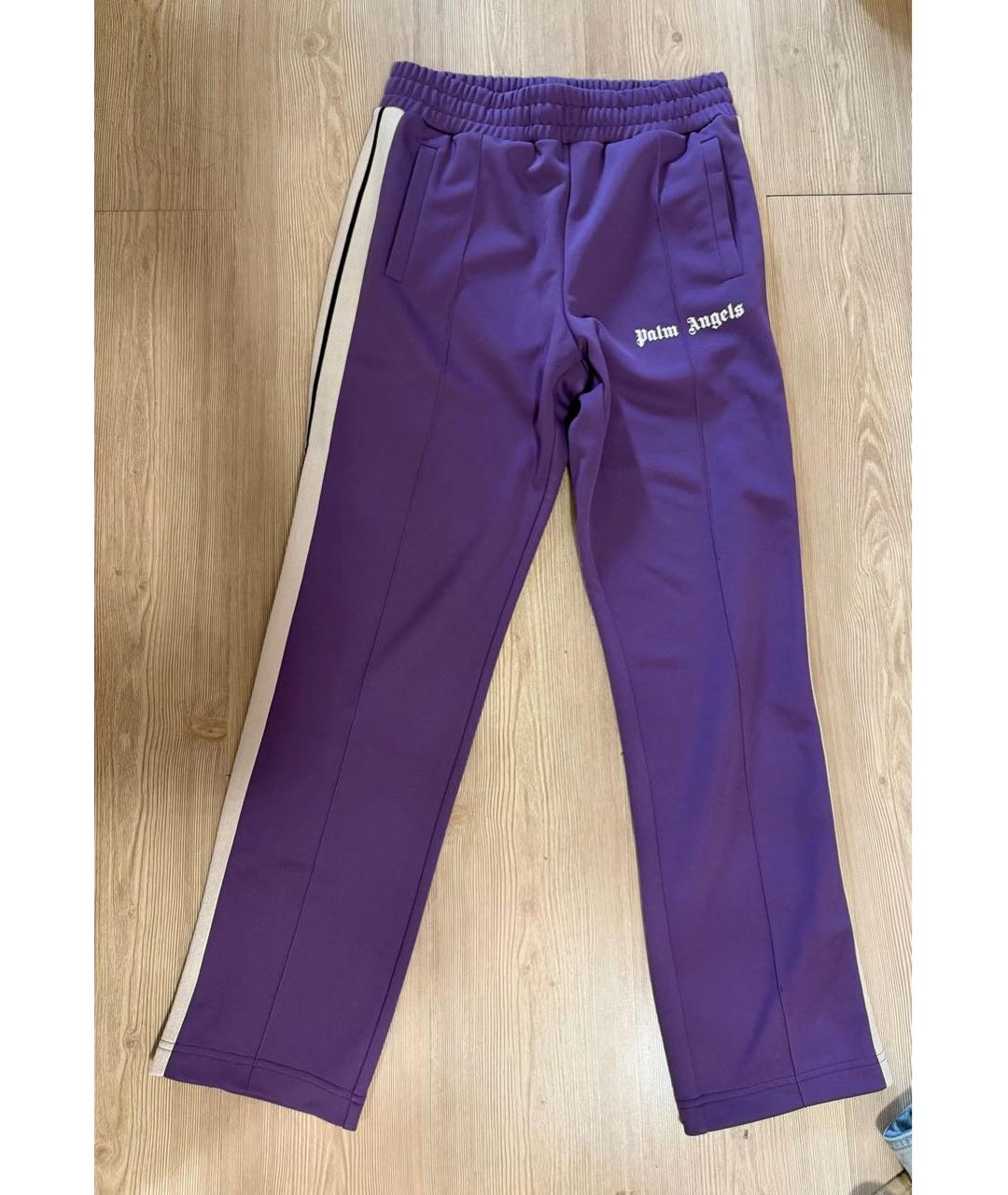 PALM ANGELS Фиолетовый полиэстеровый спортивный костюм, фото 8