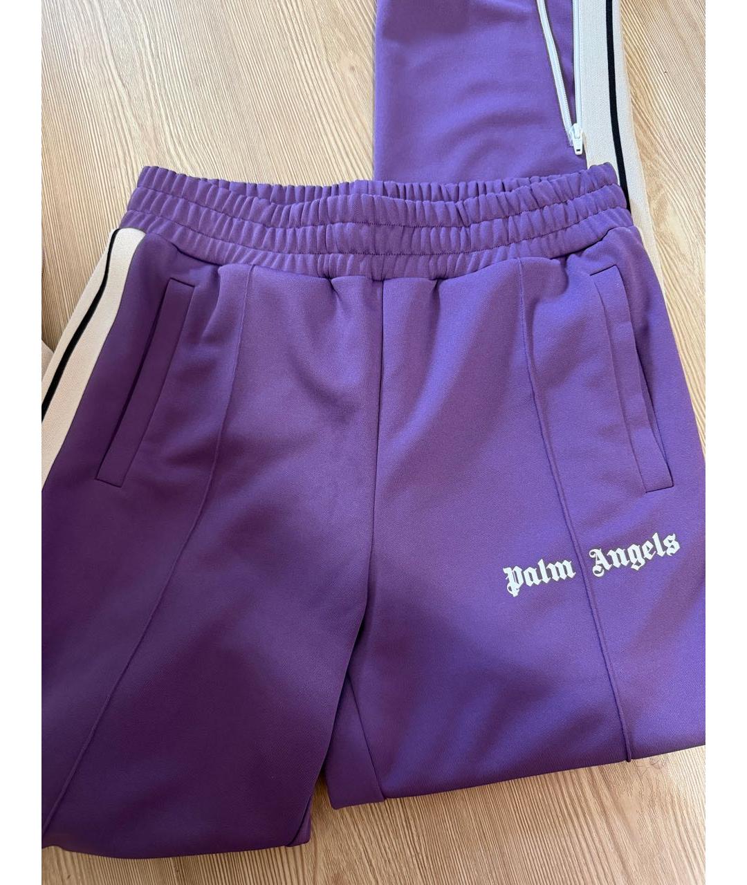 PALM ANGELS Фиолетовый полиэстеровый спортивный костюм, фото 3