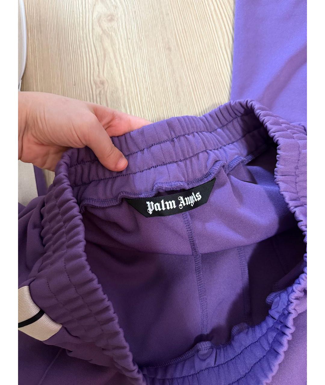 PALM ANGELS Фиолетовый полиэстеровый спортивный костюм, фото 4