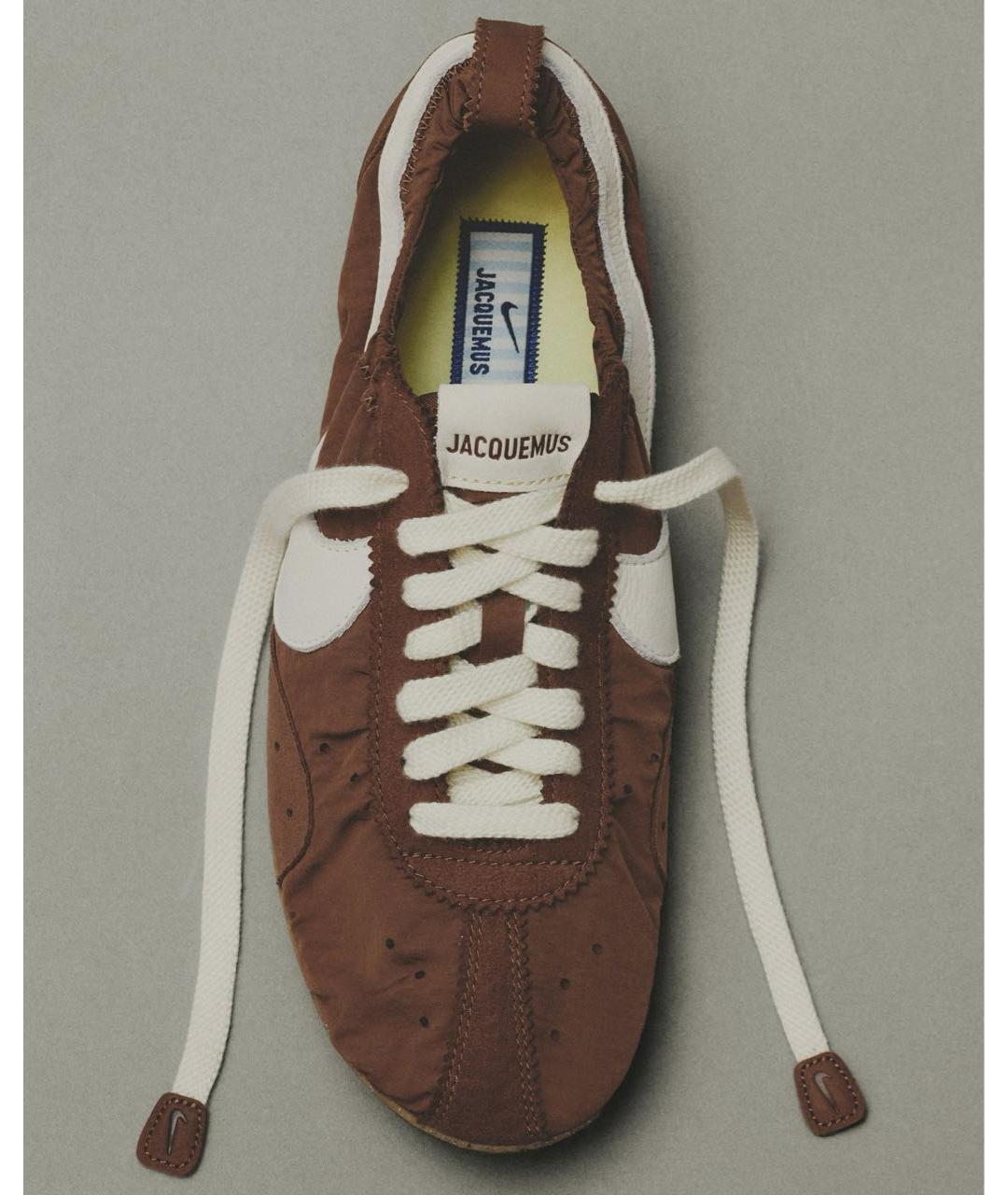 JACQUEMUS Коричневые кеды, фото 2