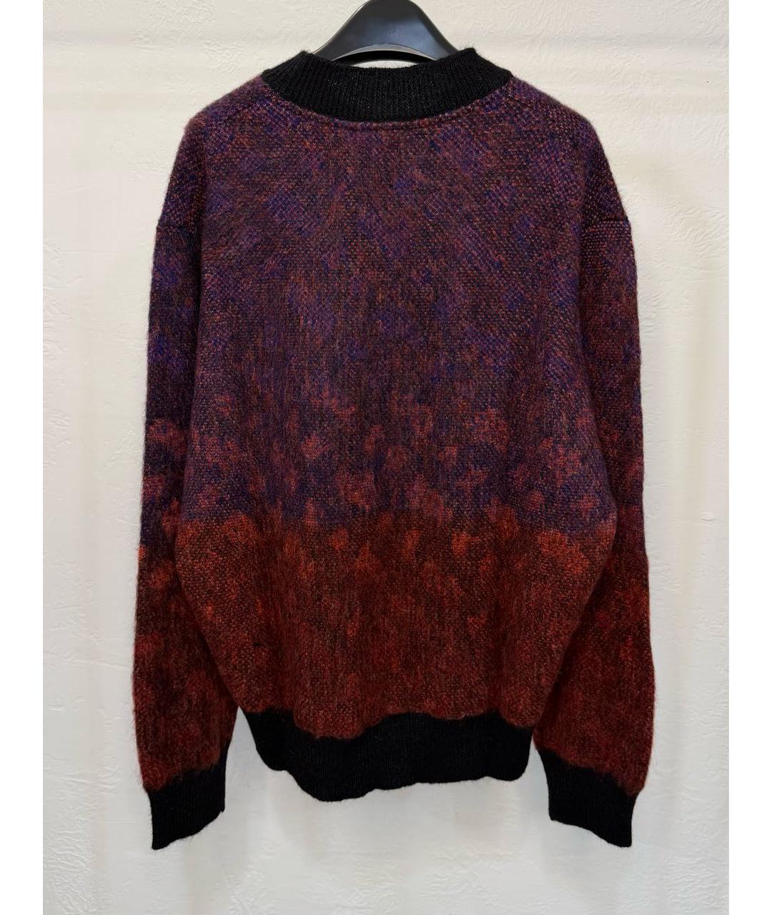 HUGO BOSS Фиолетовый шерстяной джемпер / свитер, фото 5