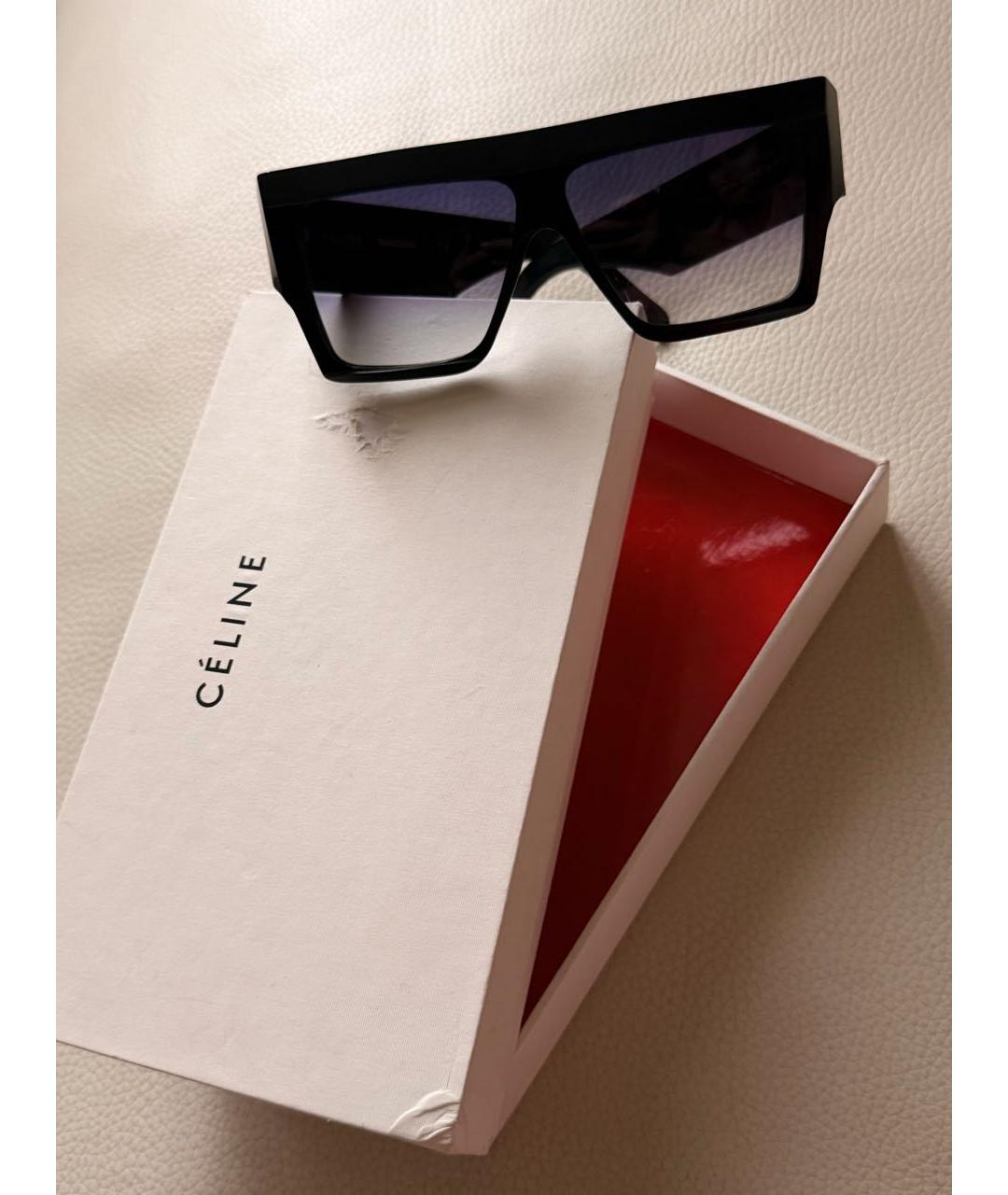 CELINE Черные солнцезащитные очки, фото 4