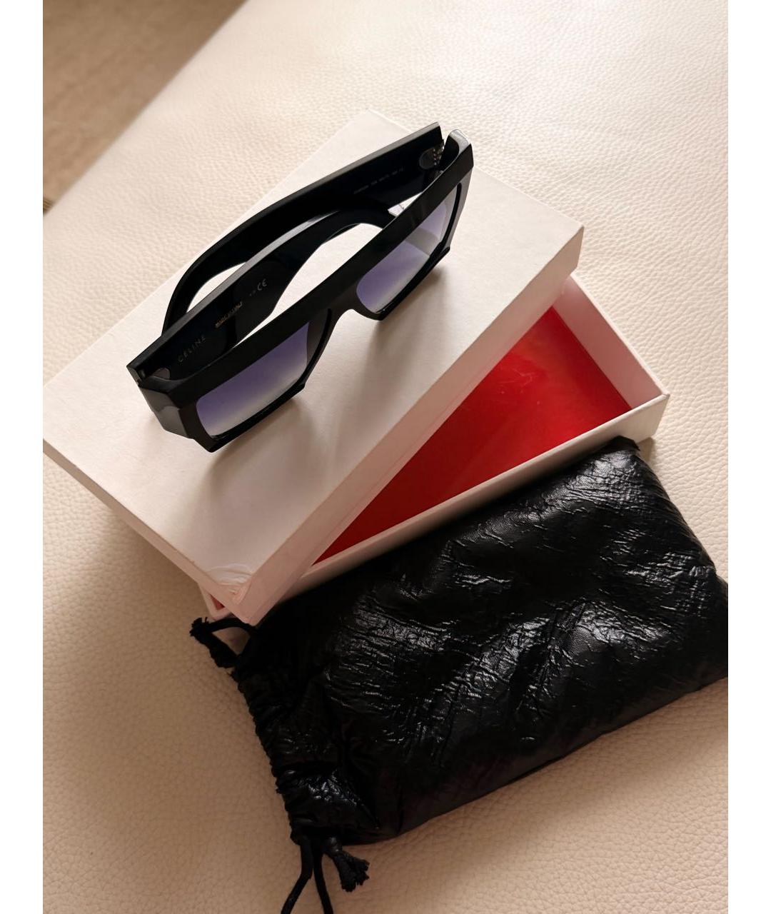 CELINE Черные солнцезащитные очки, фото 8