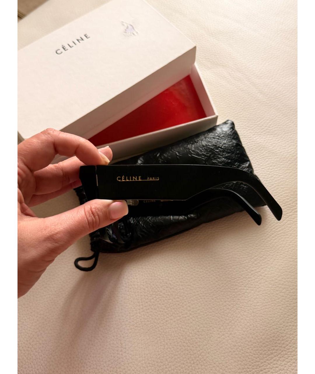 CELINE Черные солнцезащитные очки, фото 3