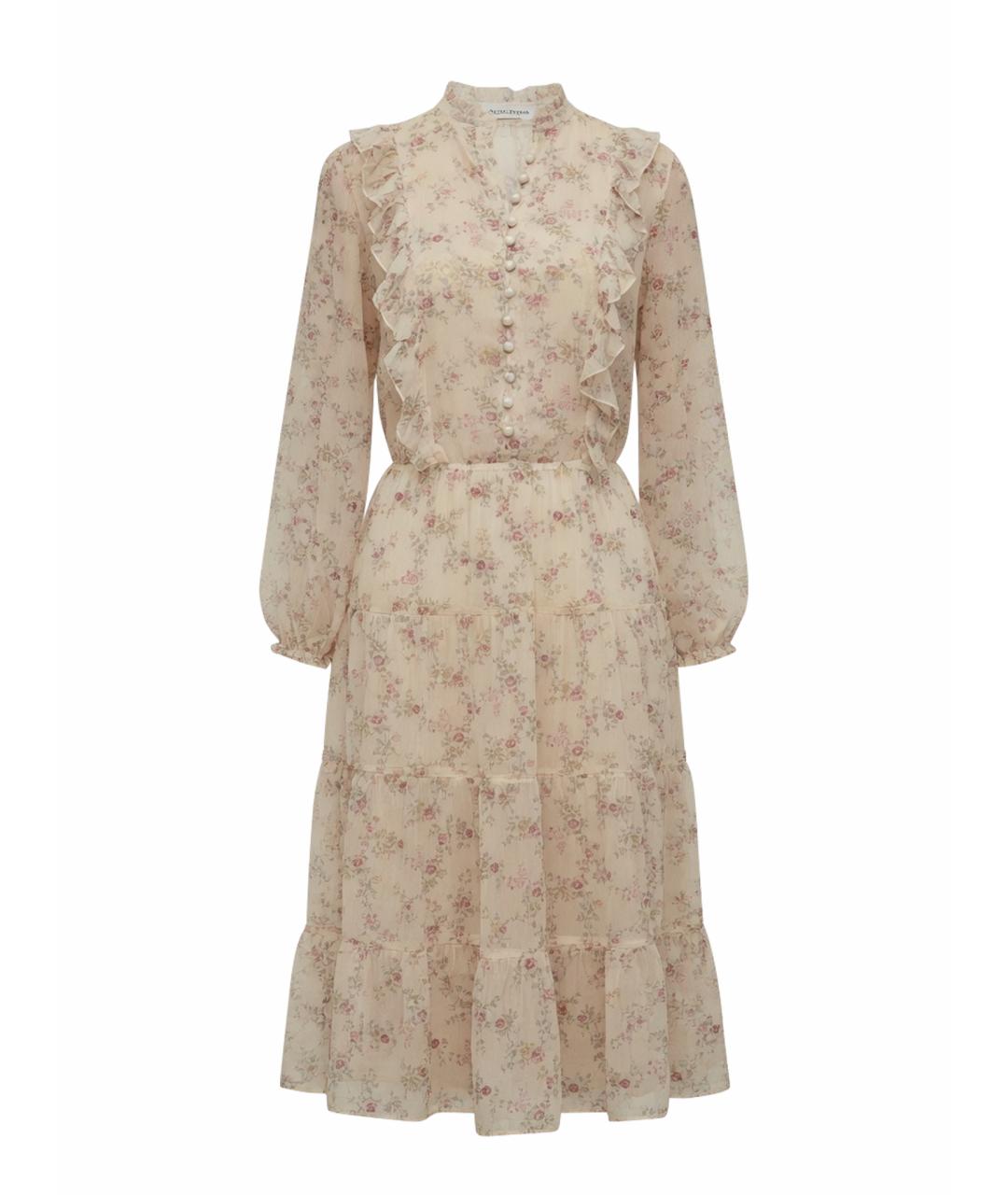 POLO RALPH LAUREN Мульти вискозное повседневное платье, фото 1