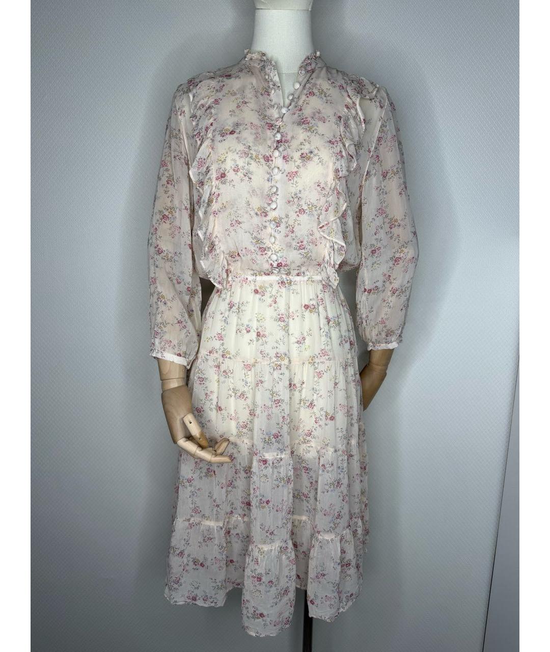 POLO RALPH LAUREN Мульти вискозное повседневное платье, фото 2