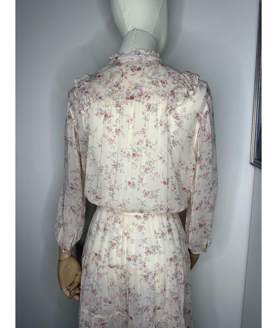 POLO RALPH LAUREN Мульти вискозное повседневное платье, фото 6