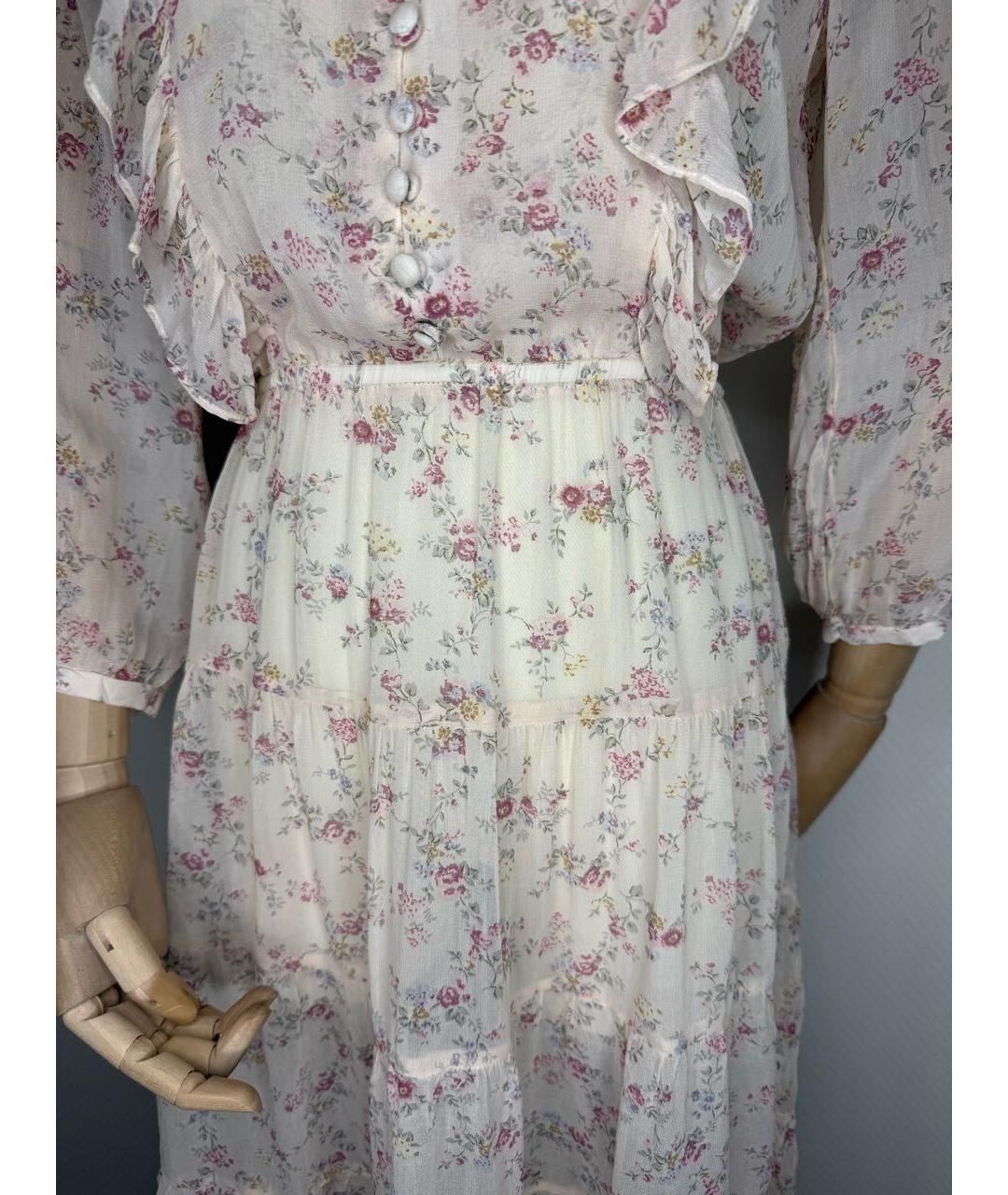 POLO RALPH LAUREN Мульти вискозное повседневное платье, фото 5