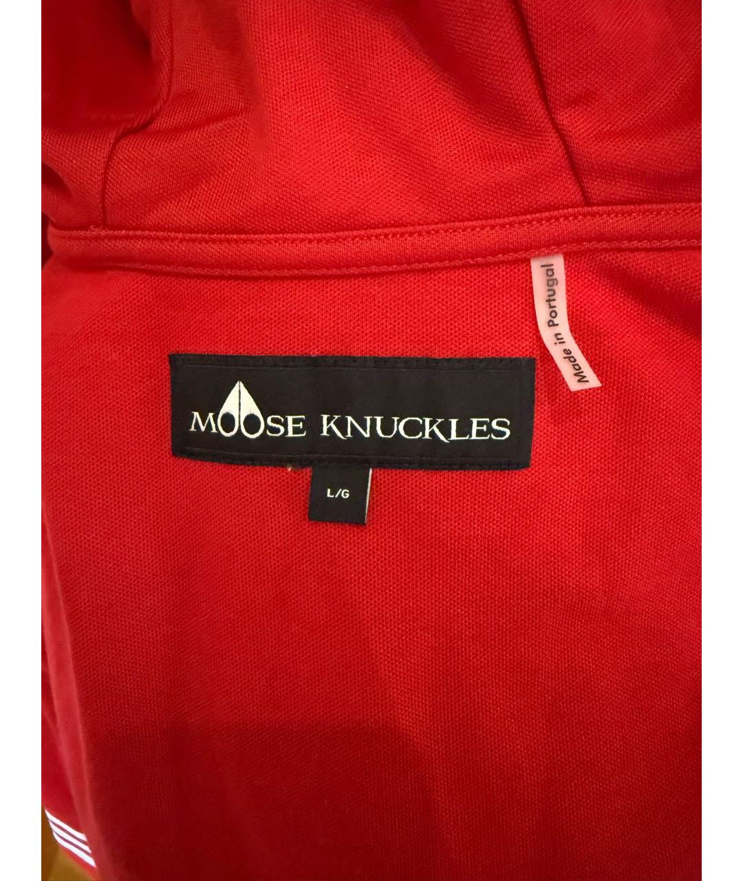 MOOSE KNUCKLES Красный хлопковый спортивные костюмы, фото 5