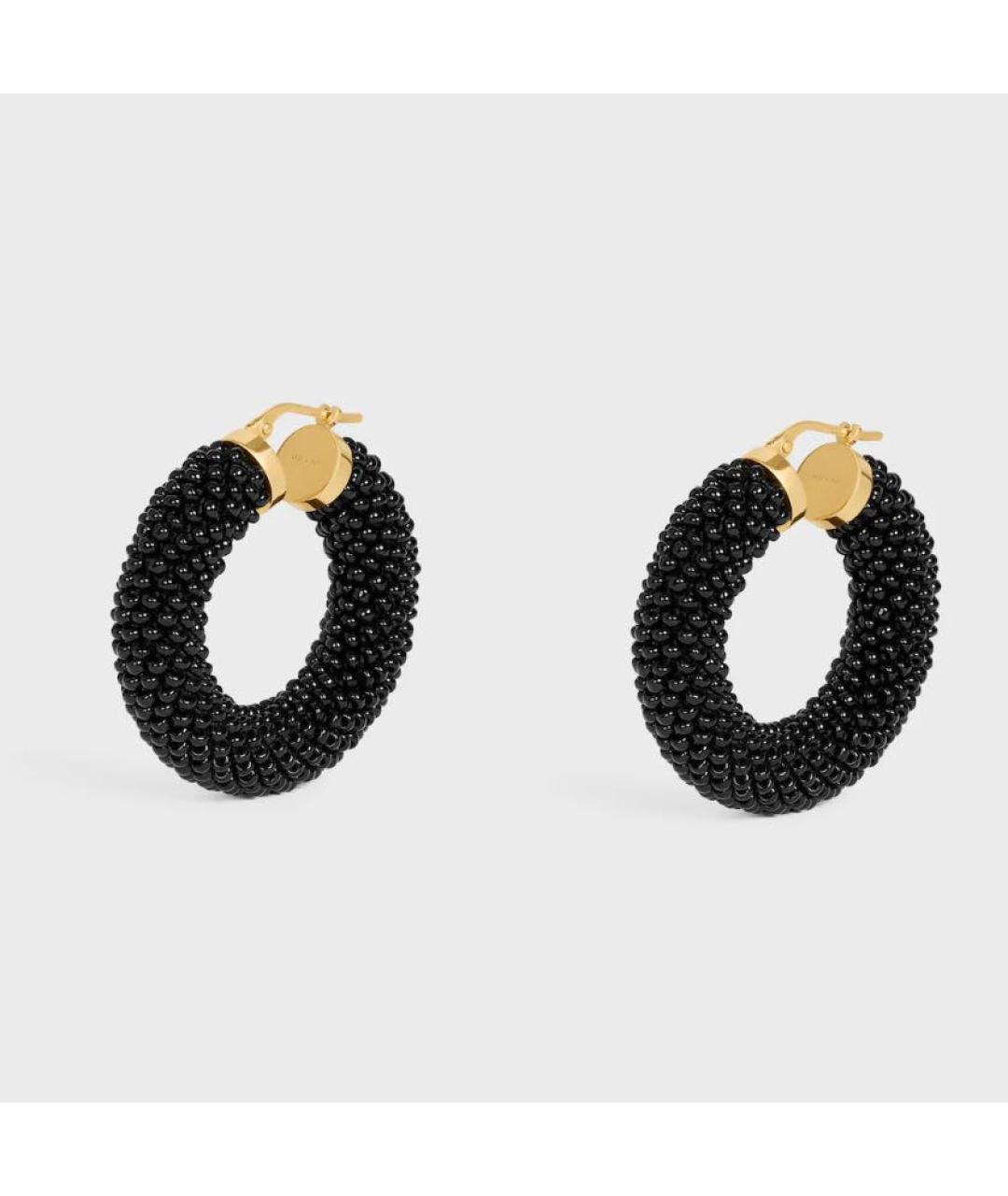 CELINE Черные серьги, фото 3