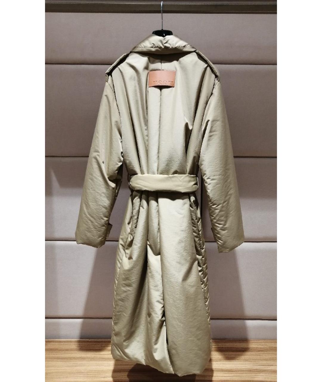 MSGM Бежевое пальто, фото 2