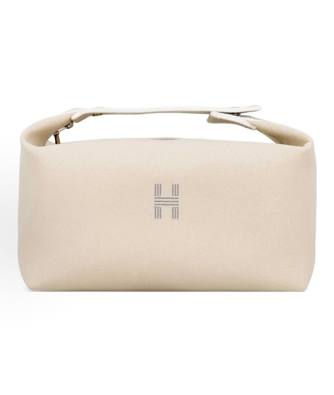 HERMES Хлопковая сумка с короткими ручками, фото 2