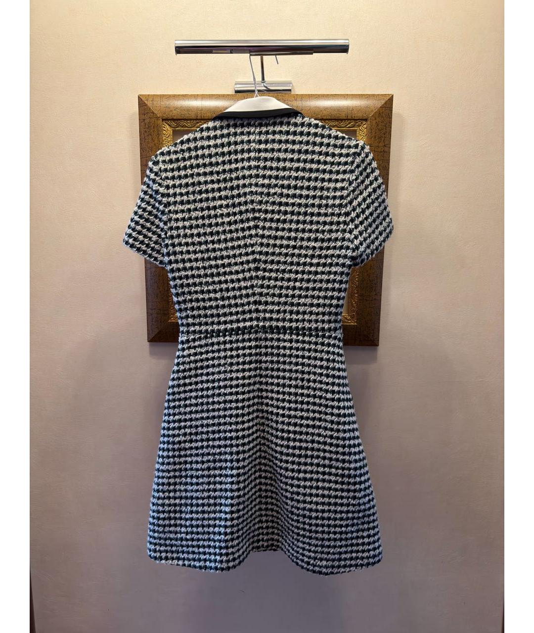 MAJE Зеленый твидовый сарафан, фото 2