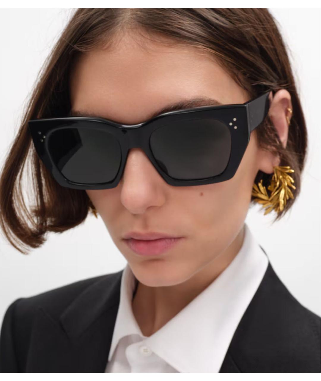 CELINE Черные солнцезащитные очки, фото 2