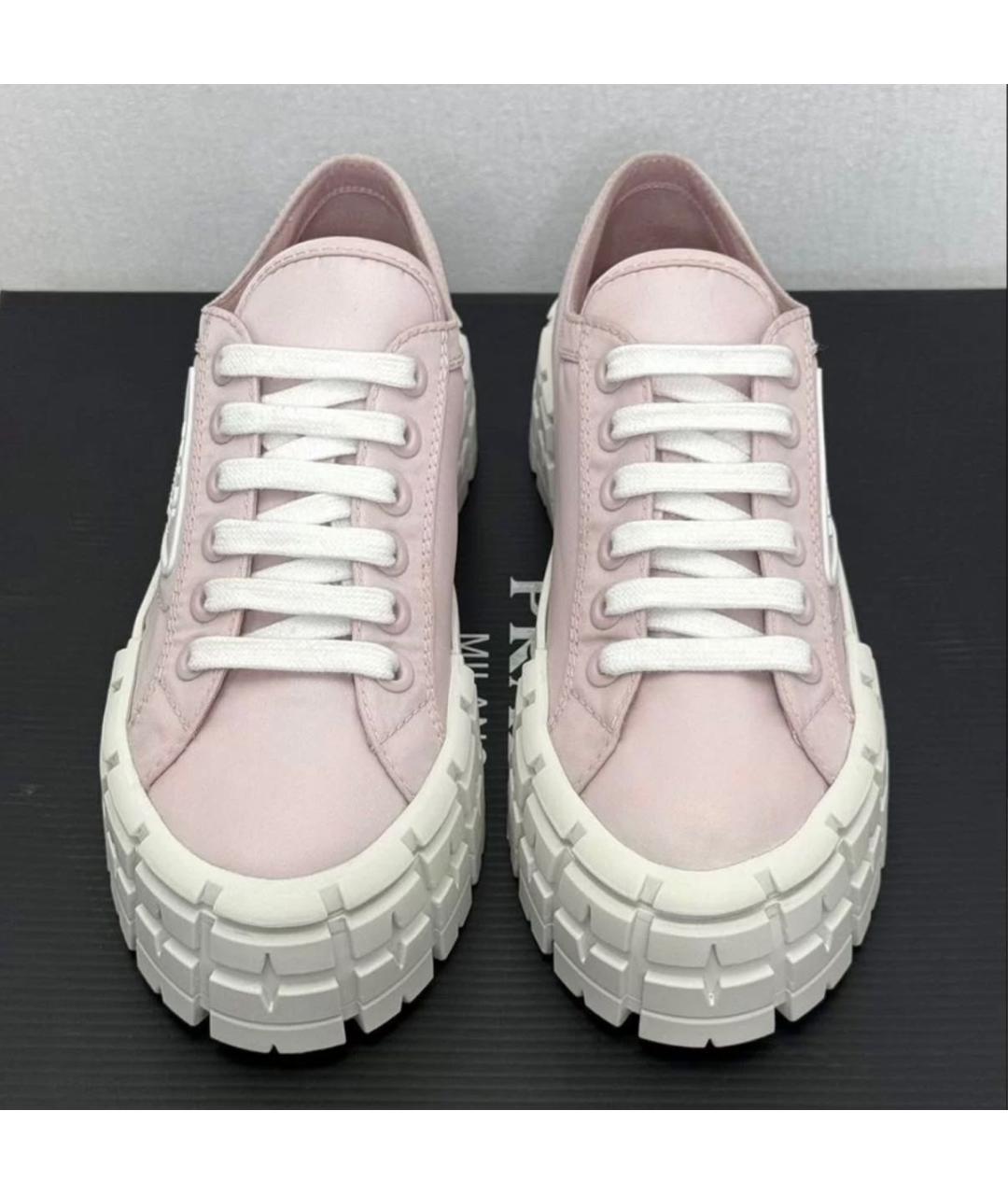 PRADA Белые кеды, фото 3