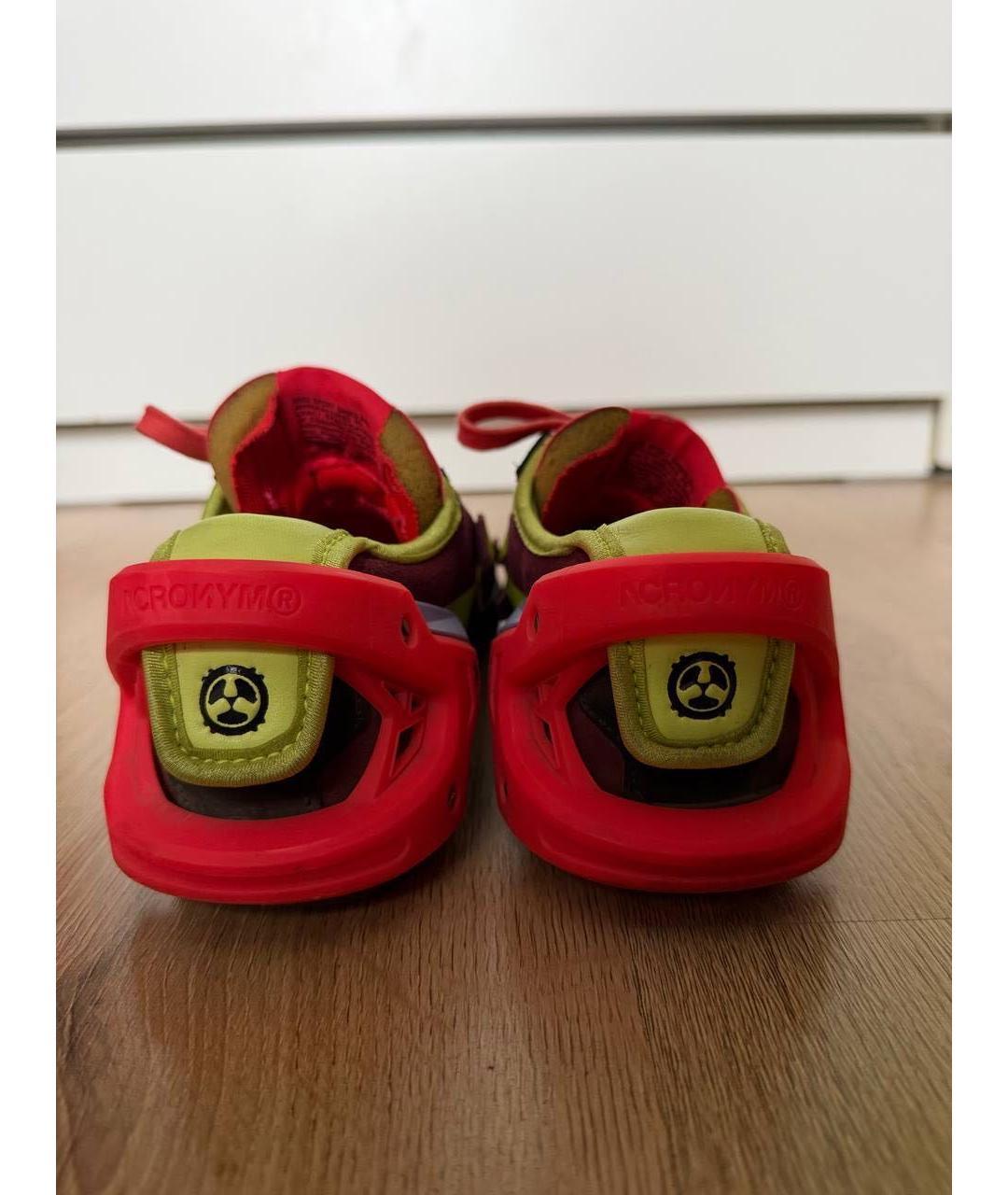 NIKE Бордовые замшевые низкие кроссовки / кеды, фото 5