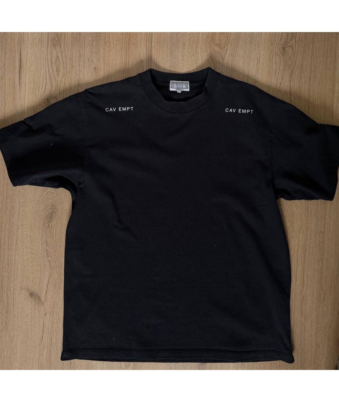 CAV EMPT Черная хлопковая футболка, фото 8