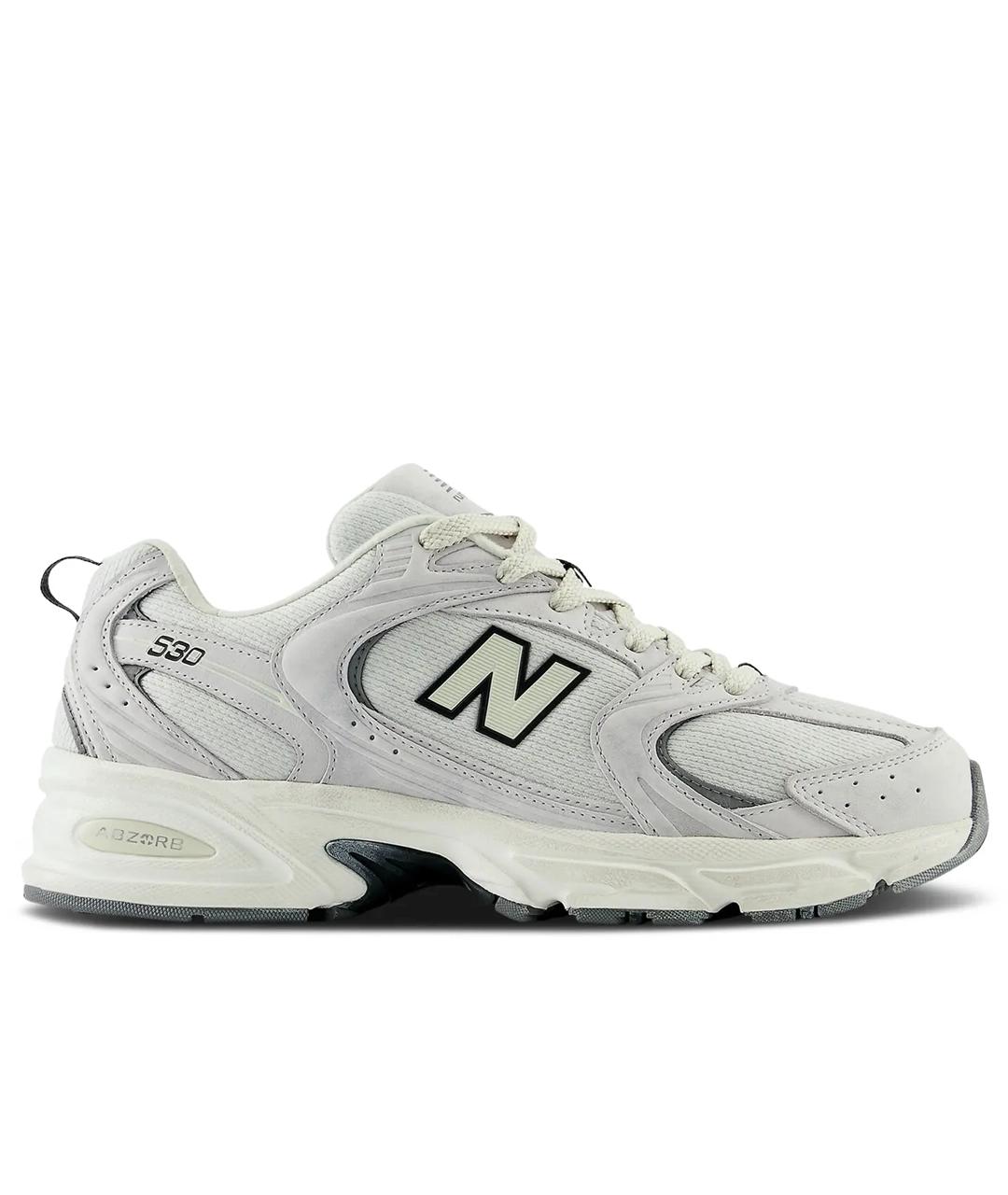 NEW BALANCE Серые текстильные кроссовки, фото 1