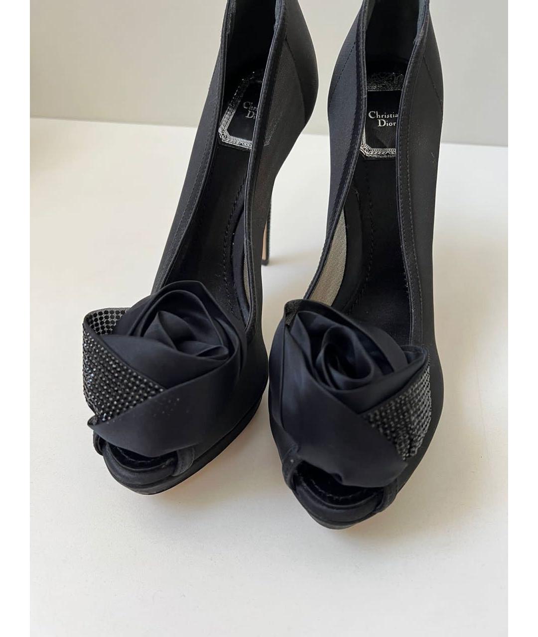 CHRISTIAN DIOR Черные туфли, фото 6