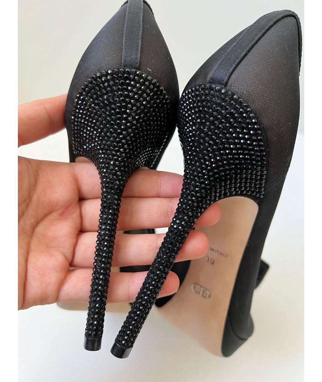 CHRISTIAN DIOR Черные туфли, фото 4