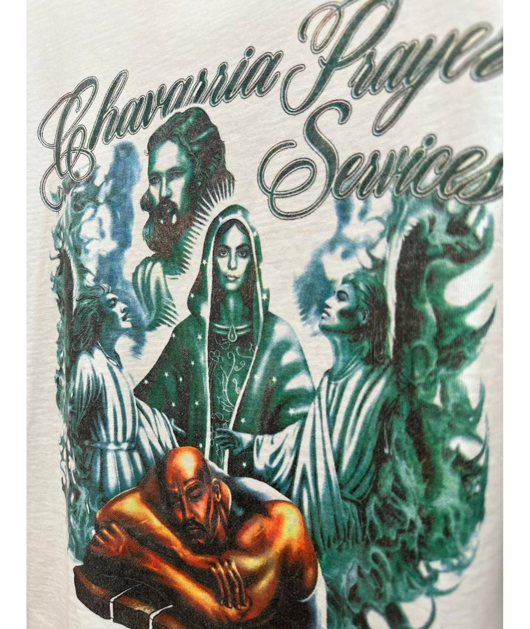 WILLY CHAVARRIA Белая хлопковая футболка, фото 3
