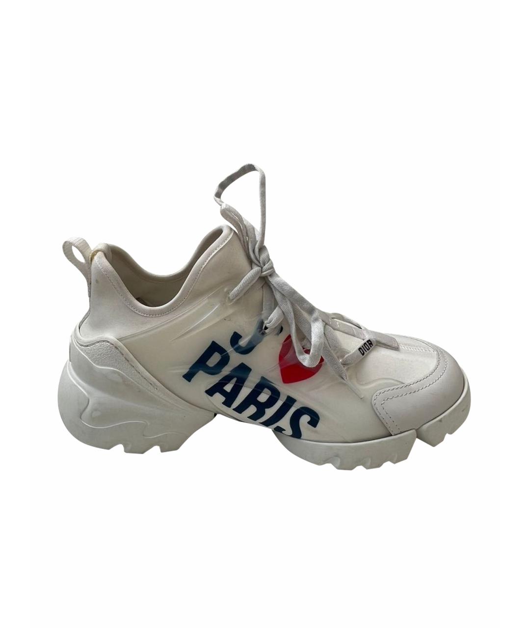 CHRISTIAN DIOR Белые кроссовки, фото 1