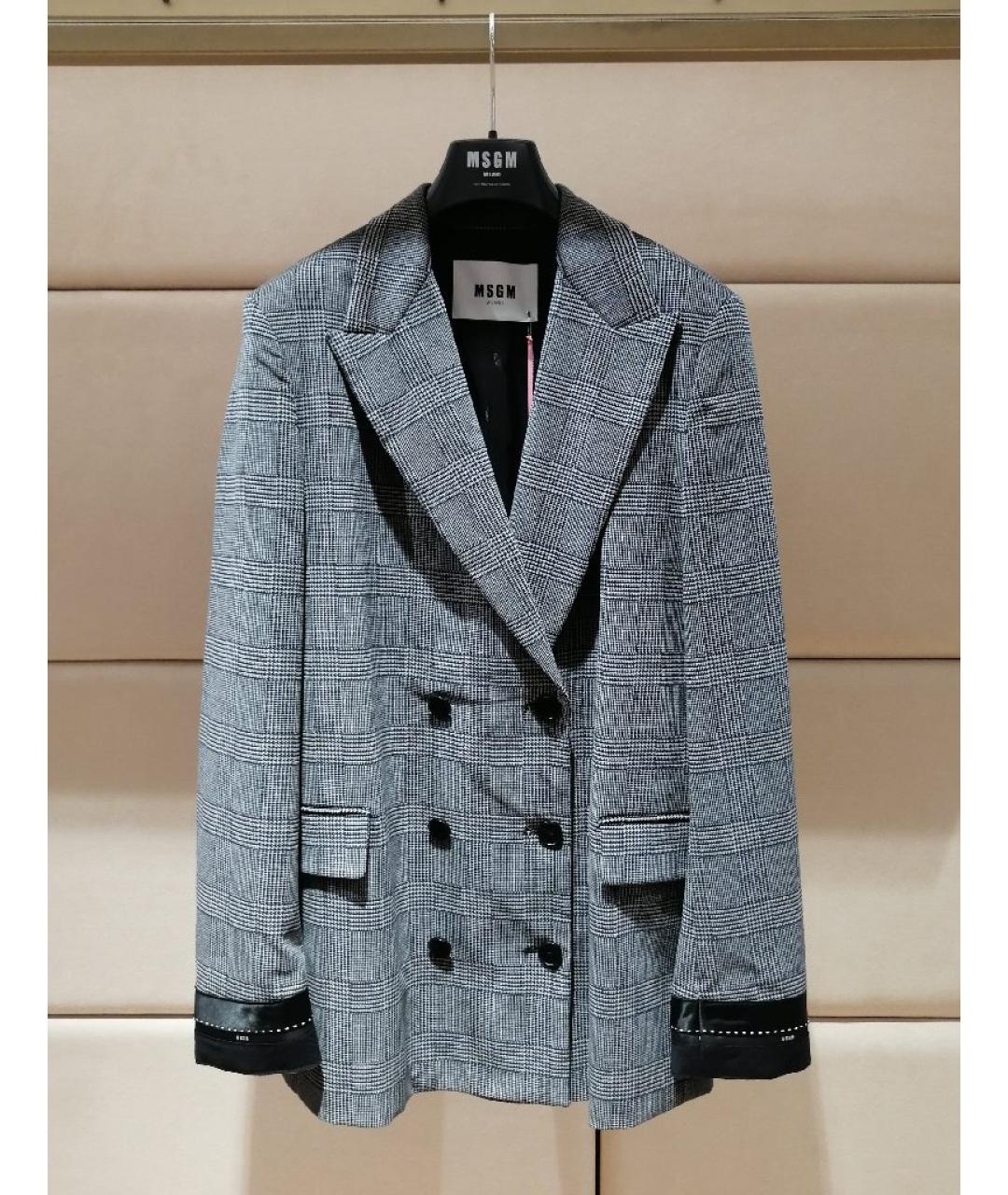 MSGM Серый костюм с брюками, фото 5