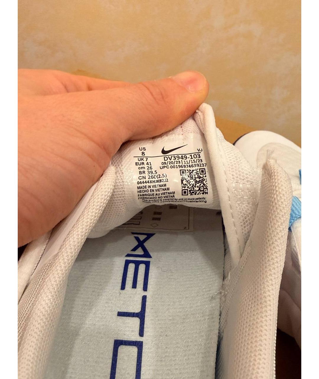 NIKE Белые низкие кроссовки / кеды, фото 5