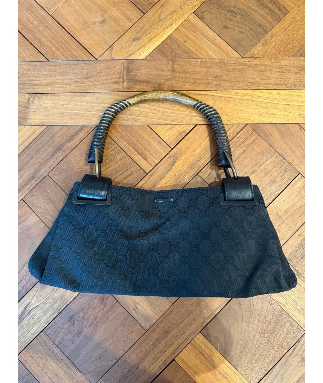 GUCCI Черная сумка с короткими ручками, фото 2