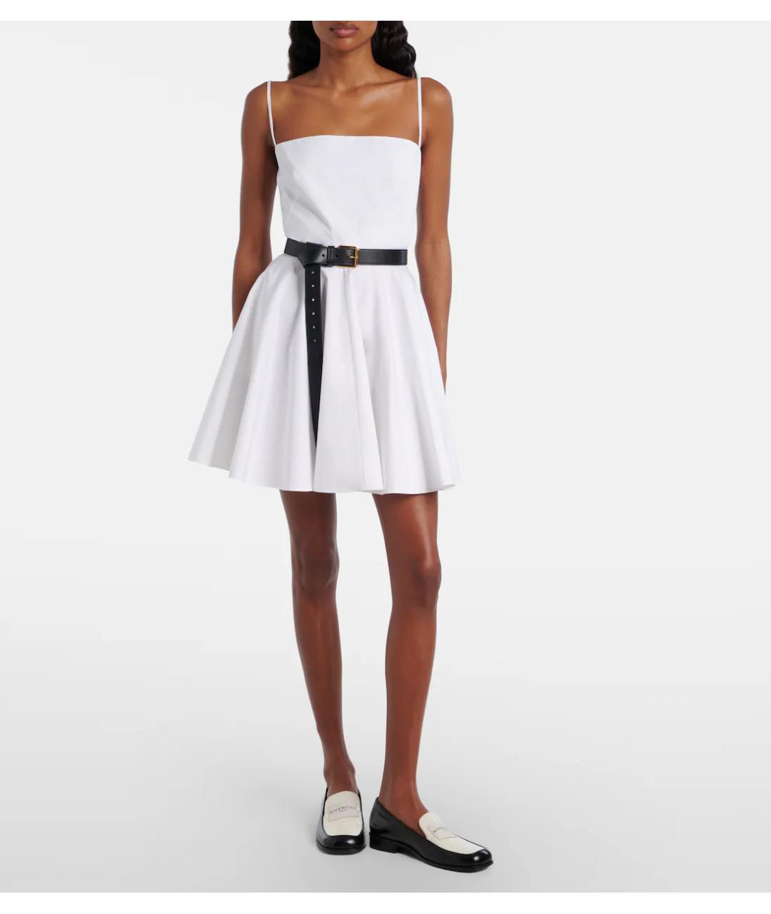 GIVENCHY Белый хлопковый сарафан, фото 2