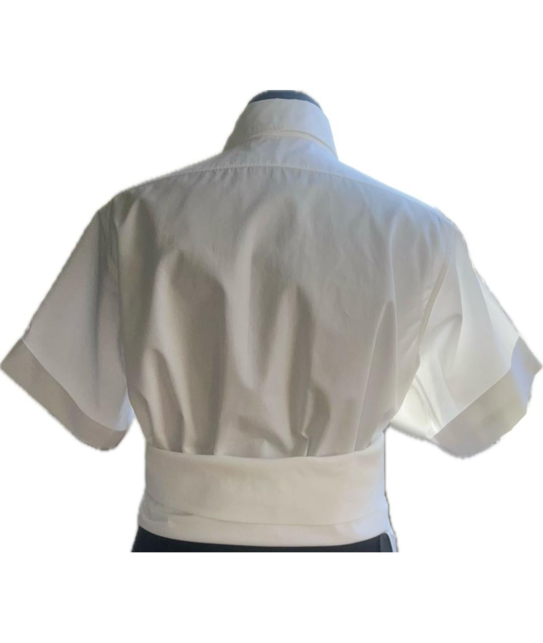 HERMES Белая хлопковая рубашка, фото 2