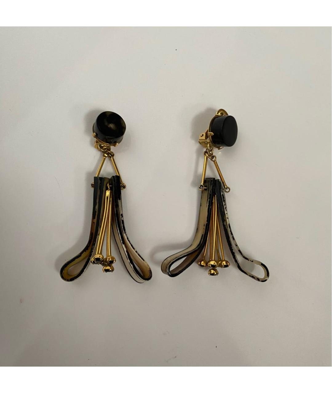 MARNI Черные металлические клипсы, фото 6