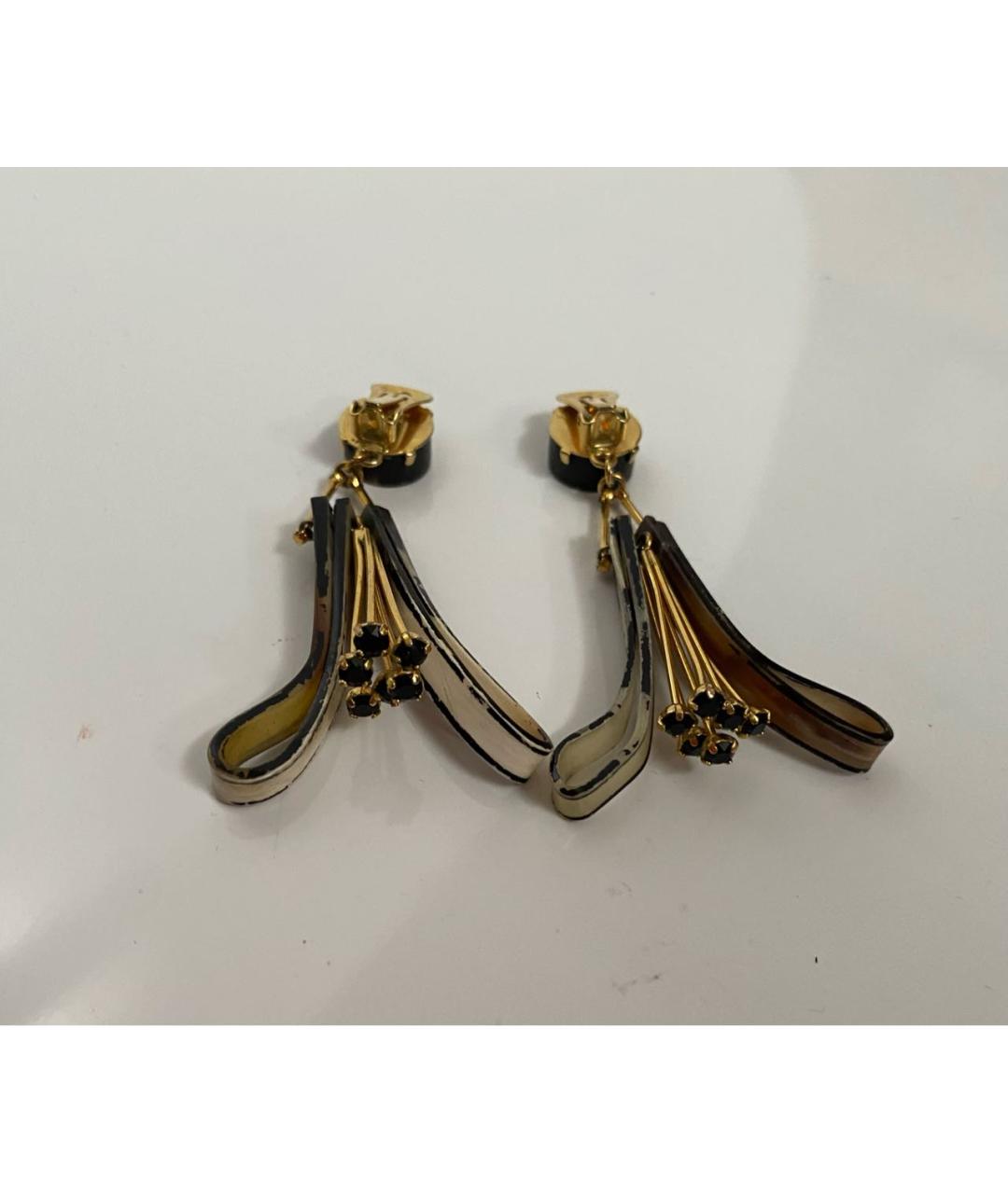MARNI Черные металлические клипсы, фото 4