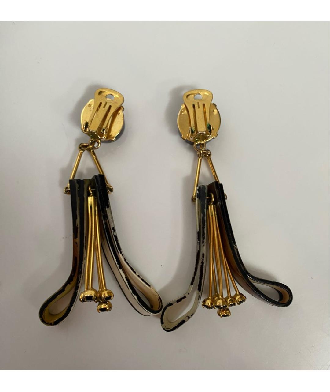 MARNI Черные металлические клипсы, фото 5