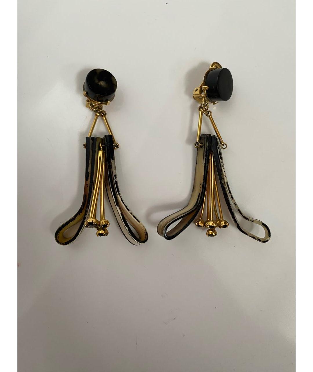 MARNI Черные металлические клипсы, фото 2