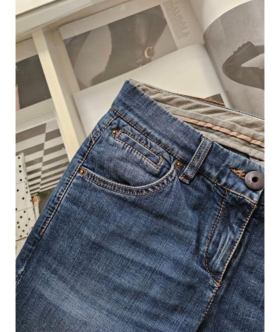 BRUNELLO CUCINELLI Хлопковые джинсы слим, фото 4