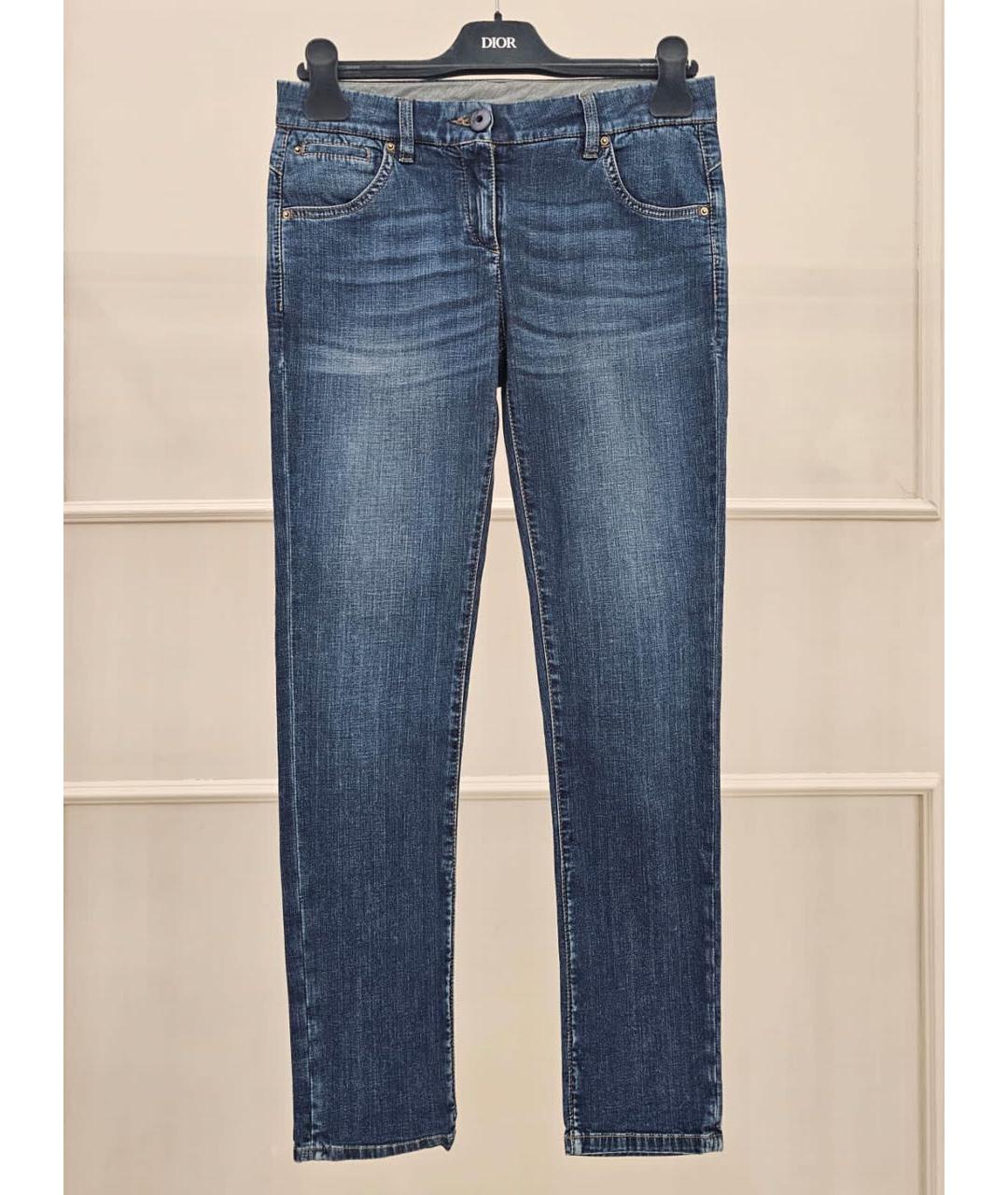 BRUNELLO CUCINELLI Хлопковые джинсы слим, фото 9