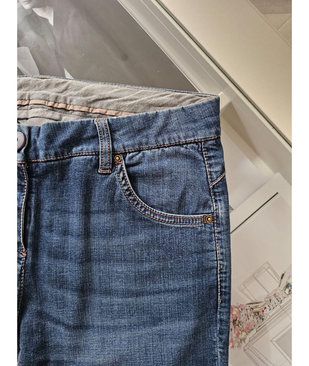 BRUNELLO CUCINELLI Хлопковые джинсы слим, фото 2