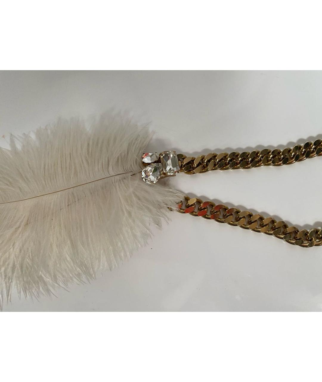 ELISABETTA FRANCHI Золотое металлическое колье, фото 2