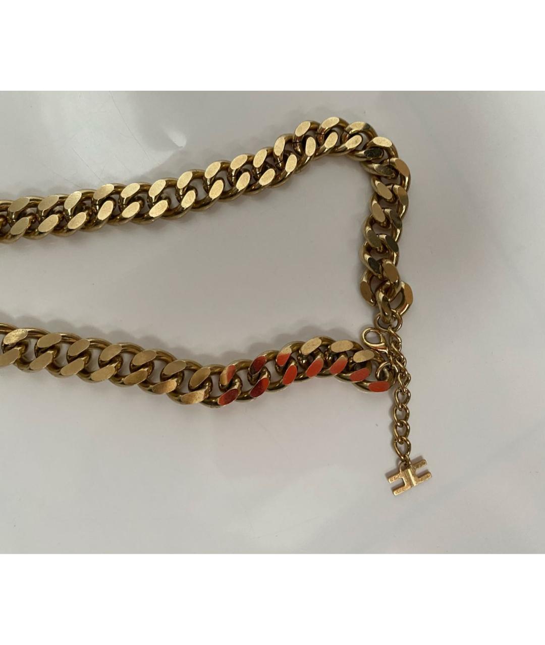 ELISABETTA FRANCHI Золотое металлическое колье, фото 3